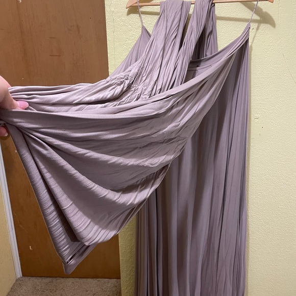 Tricks of the trade Taupe Maxi dress - Picture 2 of 5